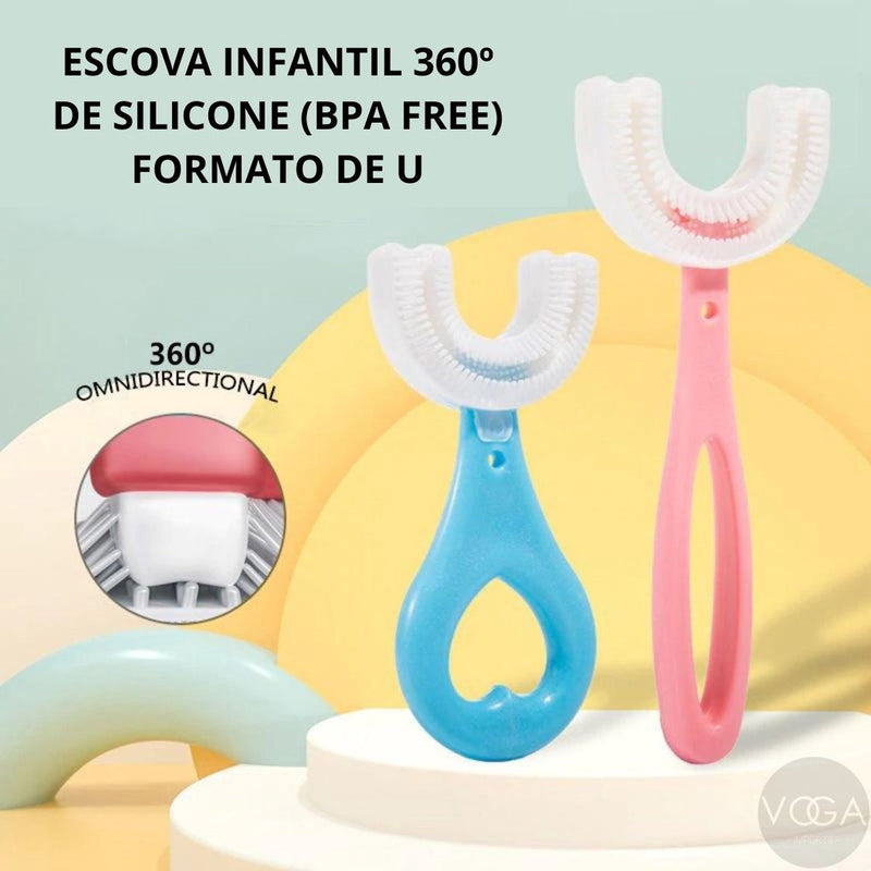 Escova De Dente Mágica 360º